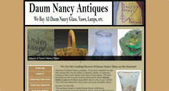 Desktop Screenshot of daumnancyantiques.com